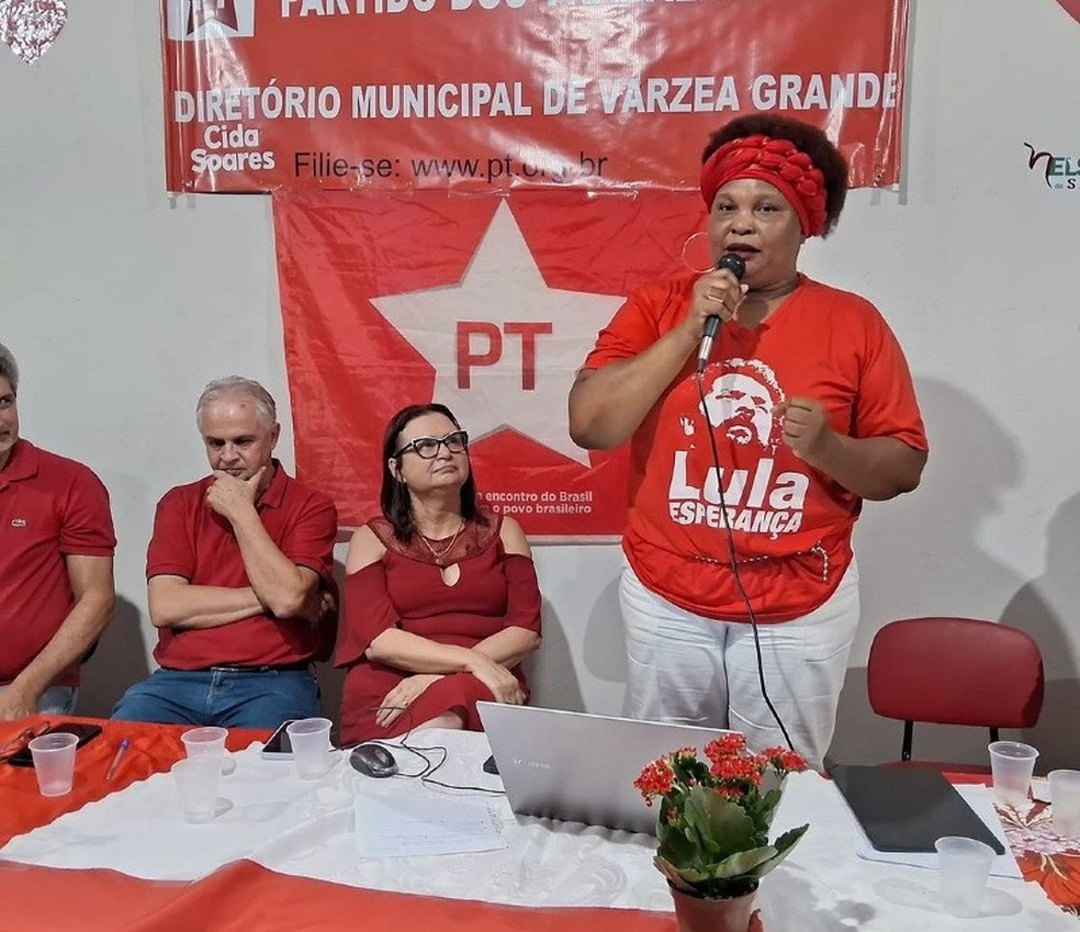 Professora Leiliane Borges (PT) — Foto: Reprodução