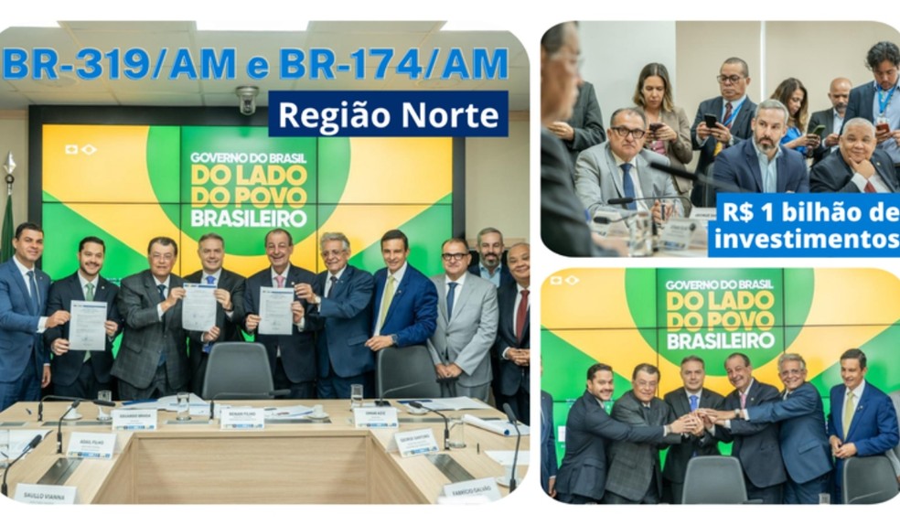 DNIT autoriza serviços e a publicação de editais para manutenção da BR-319/AM e da BR-174/AM — Foto: Foto: Divulgação/DNIT