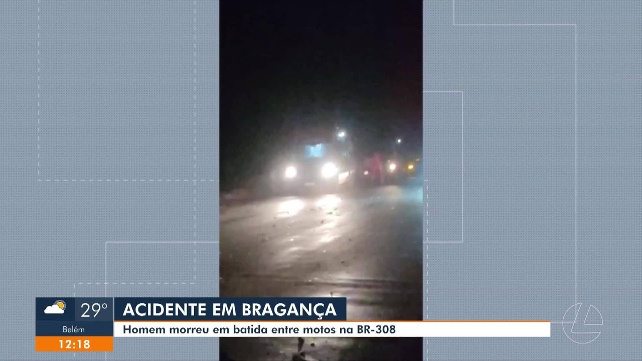 Polícia investiga acidente entre motos que matou homem na BR-308 em Bragança, no PA