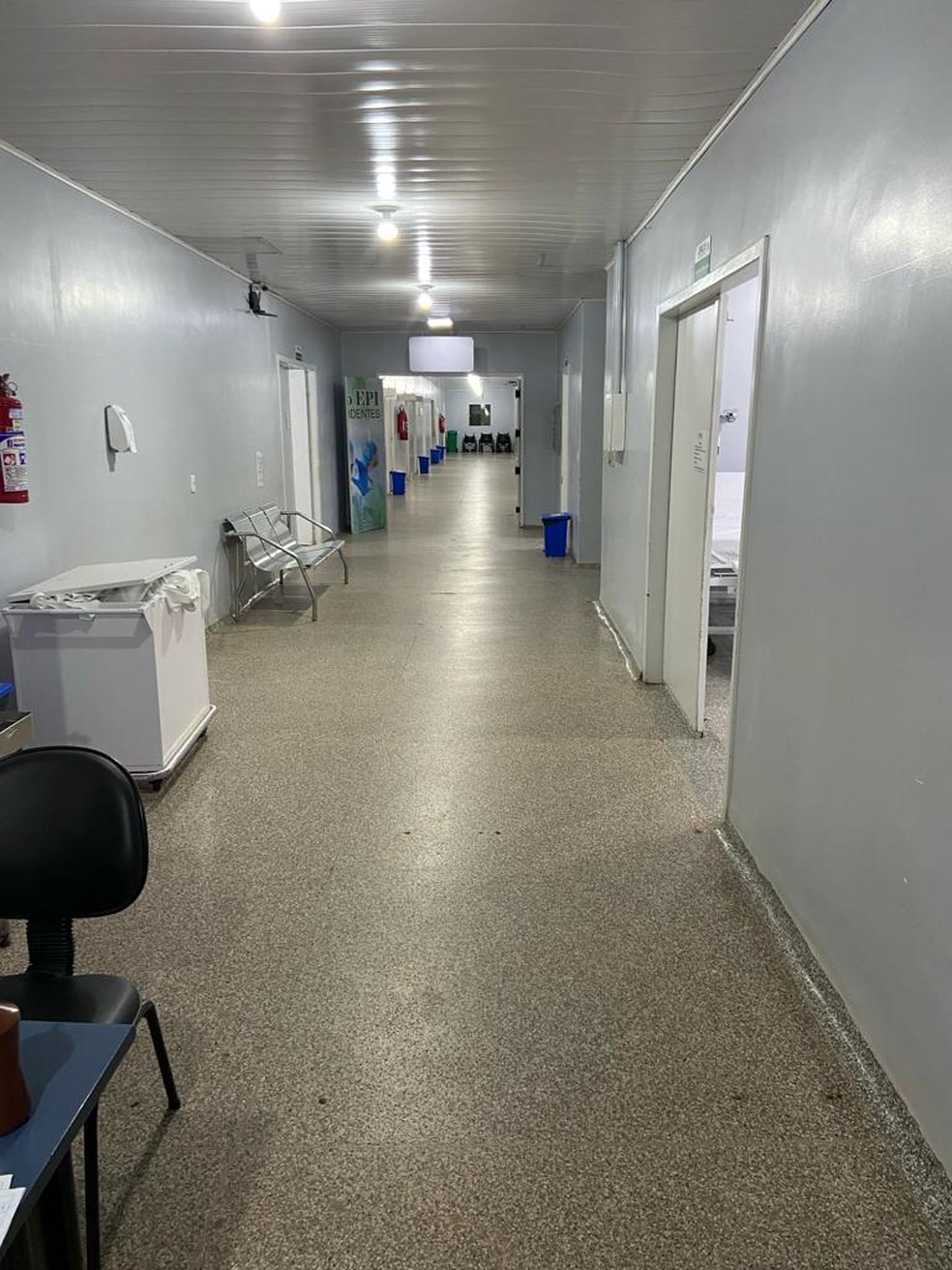Fiscalização foi realizada em unidades de saúde de Porto Velho — Foto: TCE-RO/Divulgação
