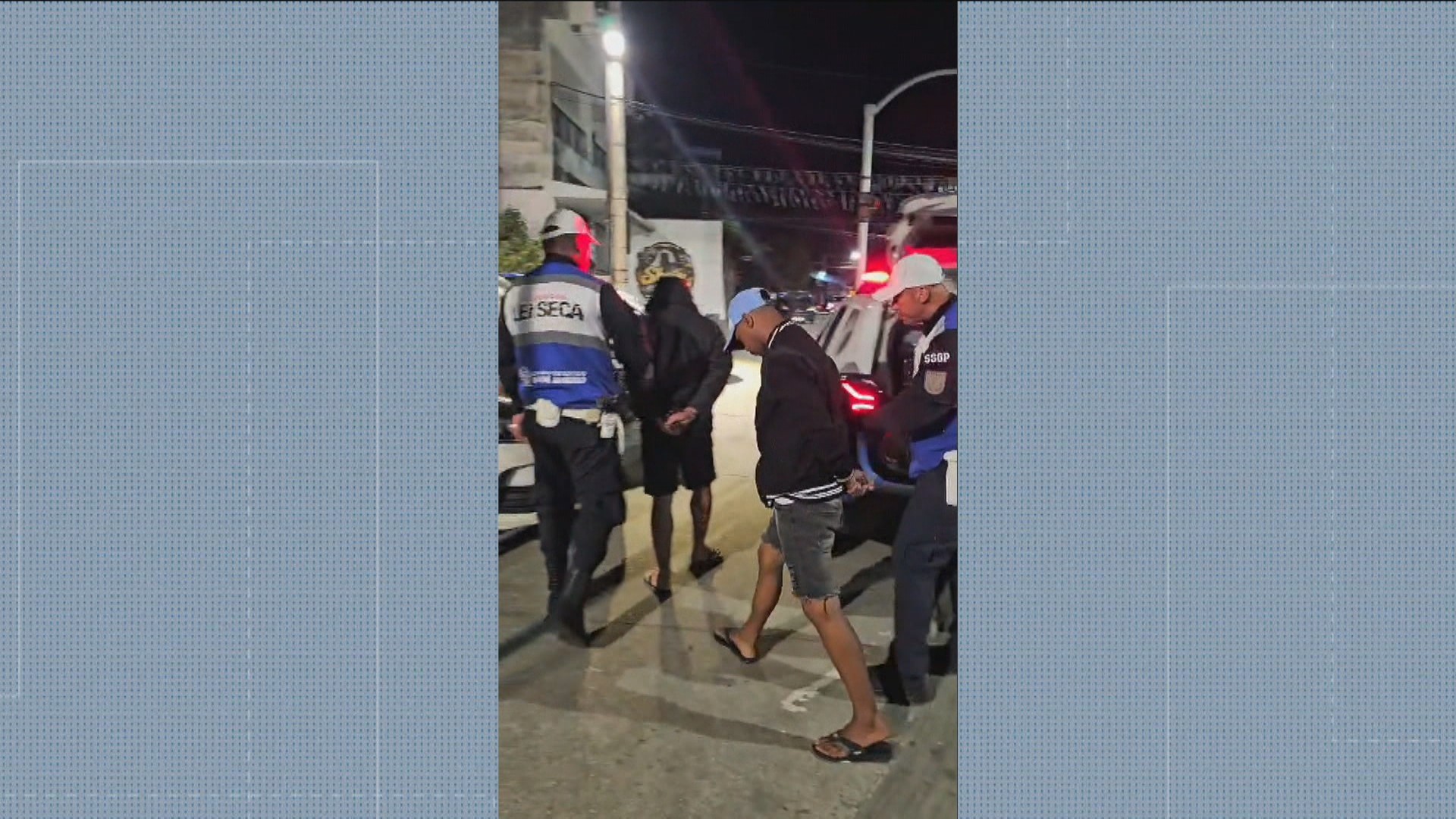Criminosos são presos em blitz da Lei Seca após assalto em Rocha Miranda
