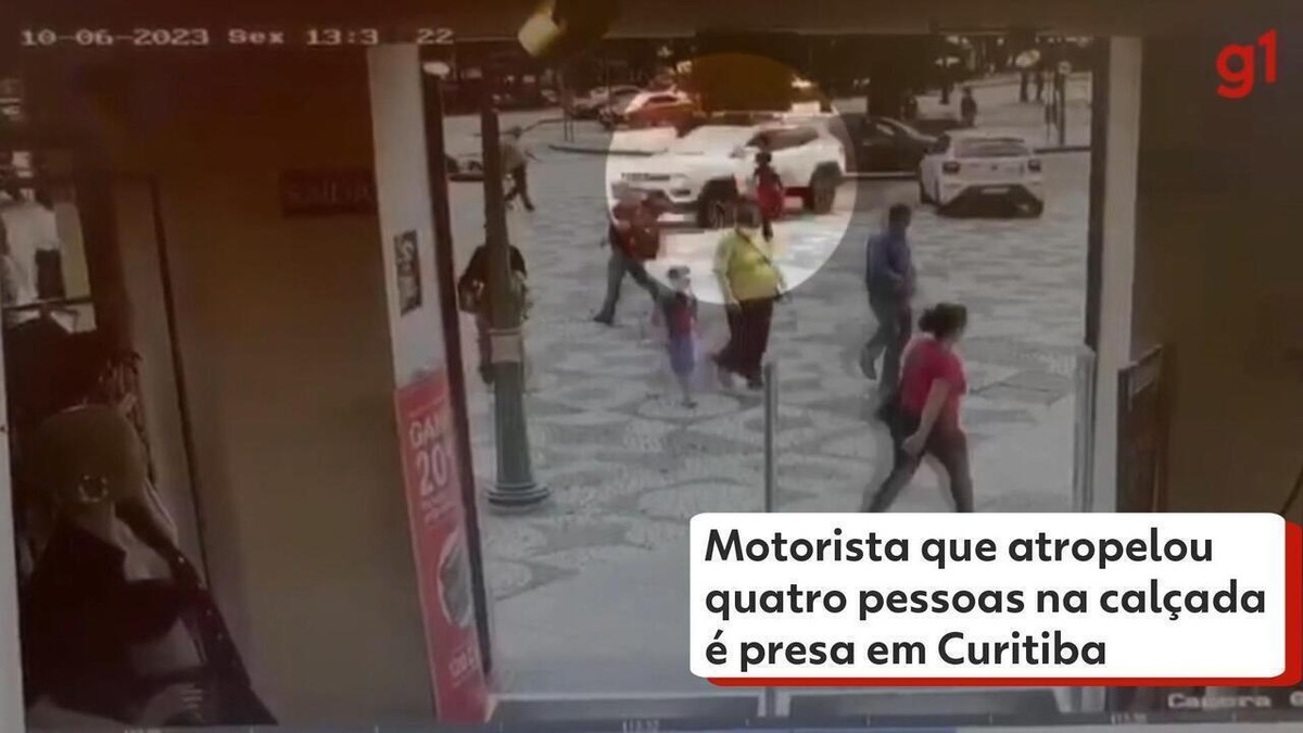 Motorista Que Invadiu Calçada Matou Uma Pessoa E Feriu Outras Três Em