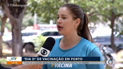 Unidades de saúde de Porto Nacional estarão abertas no sábado (27) para vacinação