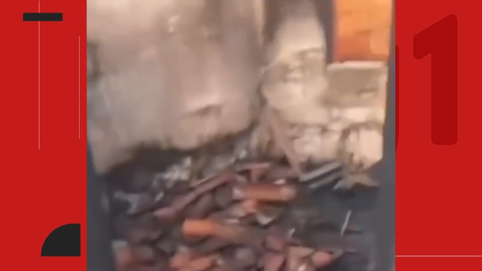 Homem tem carro e casa incendiados na Bahia — Foto: Reprodução/Redes Sociais