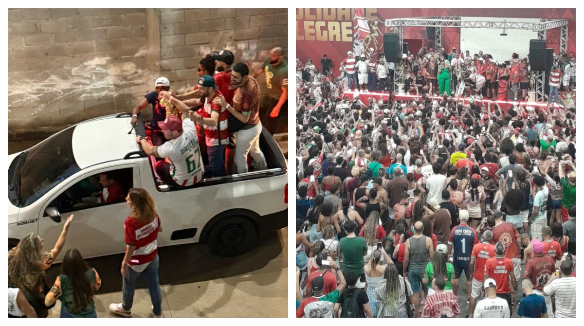 Explosão e alívio: veja o momento em que a quadra da Mocidade Alegre recebeu a nota 10 que a tornou campeã do Carnaval de SP