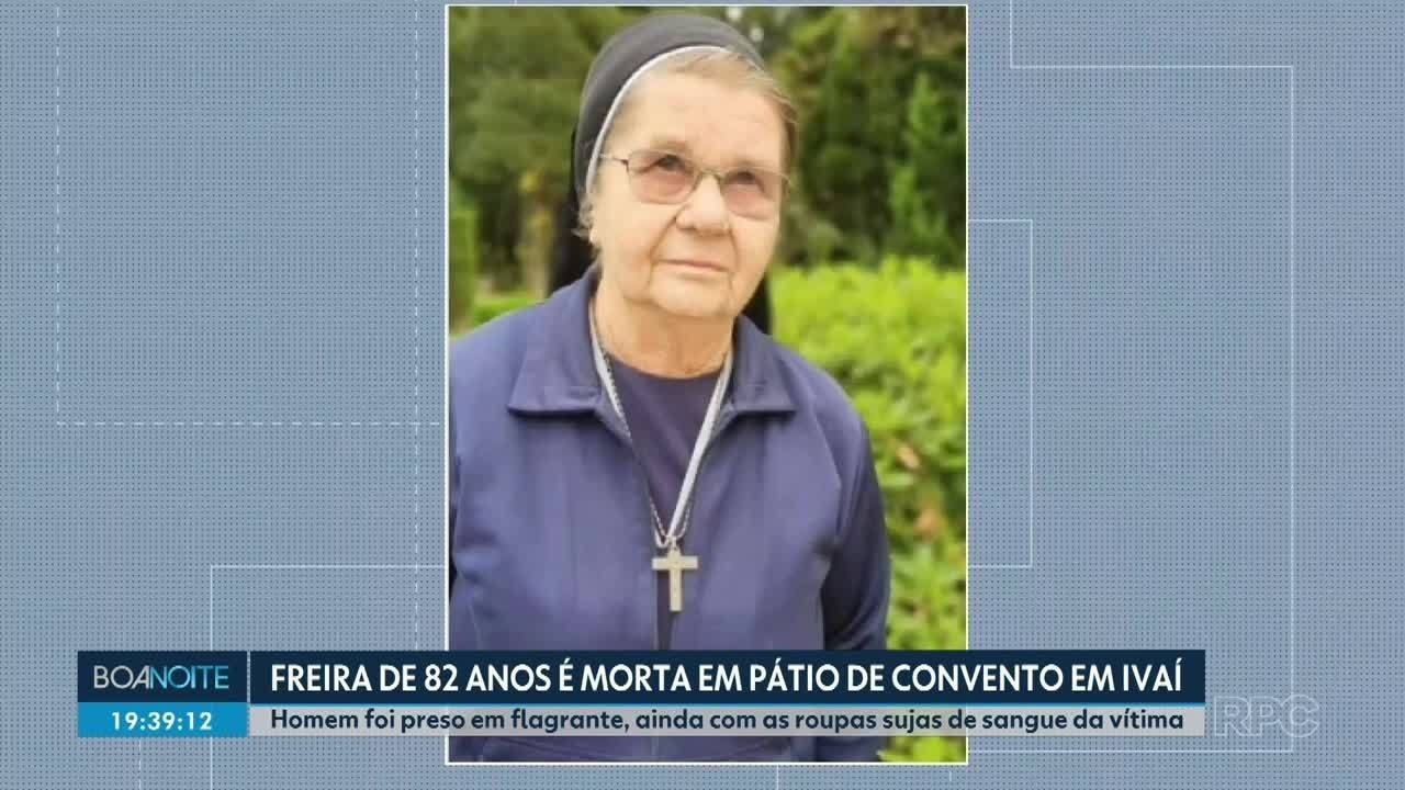 Freira de 82 anos é morta após homem invadir convento no Paraná