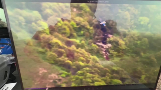 VÍDEO mostra helicóptero momentos depois do acidente  - Programa: G1 Mundo 