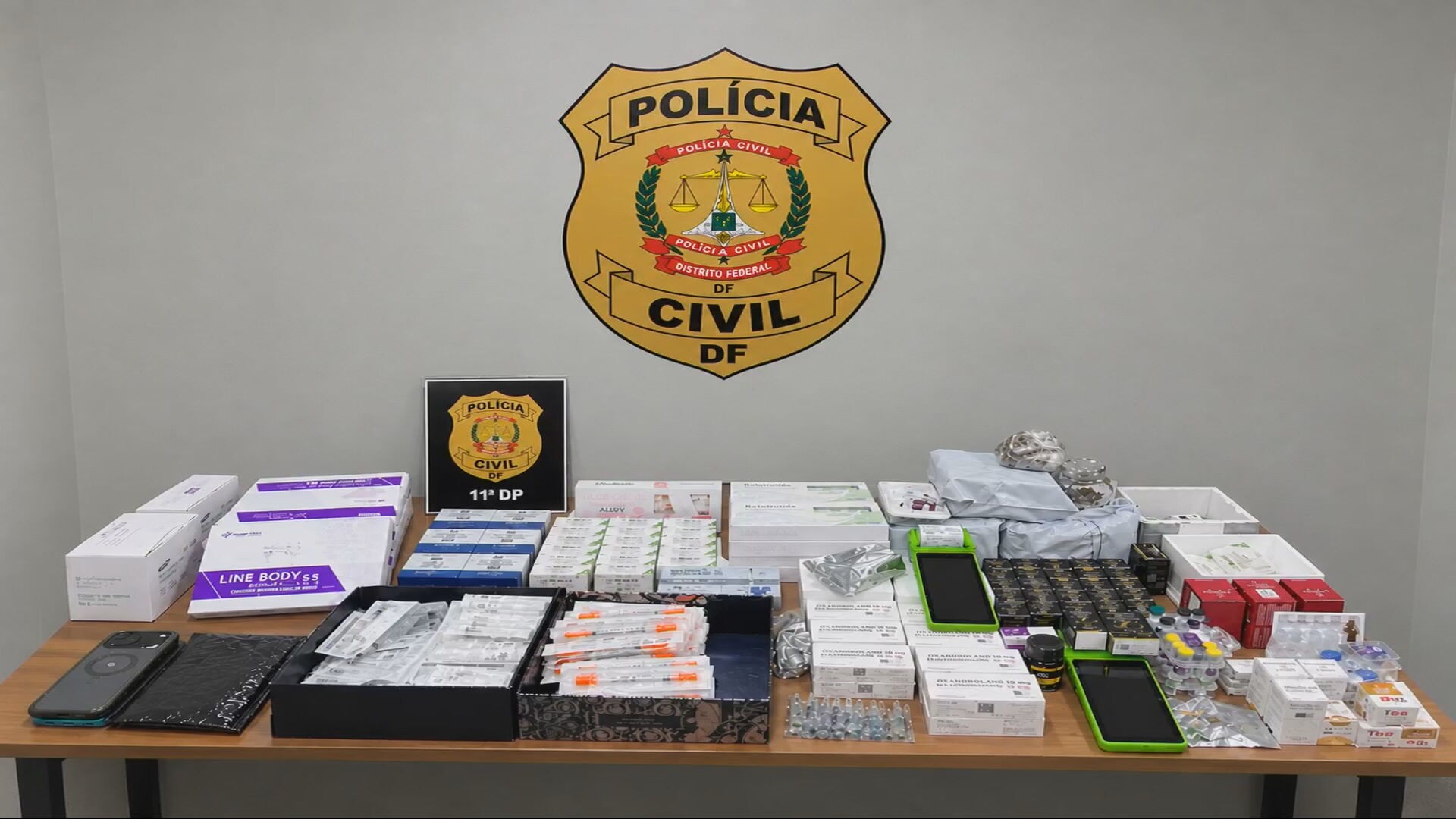 Homem é preso na Candangolândia por venda e aplicação ilegal de canetas emagrecedoras