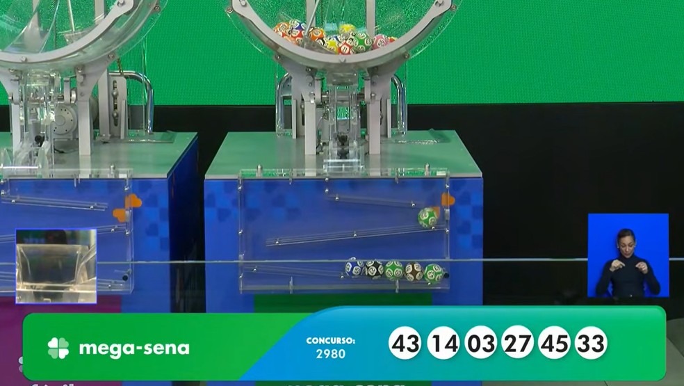 Mega-Sena, concurso 2.980 — Foto: Caixa