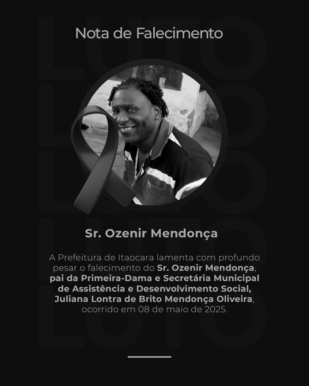 Sogro de prefeito de Itaocara é morto com a tiros após discussão 