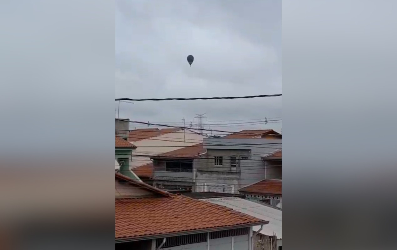 VÍDEO: balões de competição fazem pouso fora de rota durante prova no interior de SP