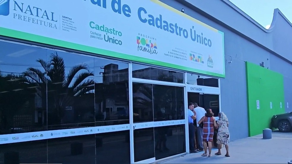 Central foi aberta no bairro Alecrim, na Zona Leste de Natal — Foto: Inter TV Cabugi/Reprodução