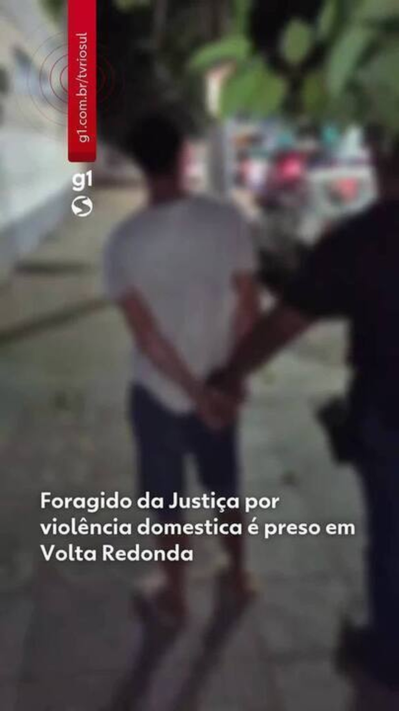Foragido da Justiça por violência domestica é preso em Volta Redonda