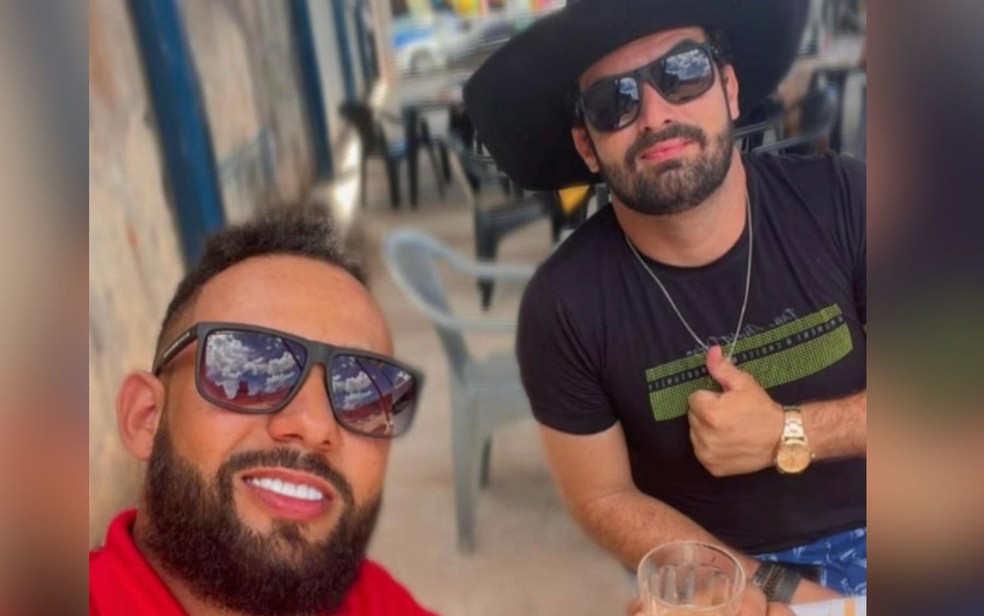 Jo&atilde;o Pedro e Doroteu &mdash; Foto: Reprodu&ccedil;&atilde;o/Instagram de Doroteu