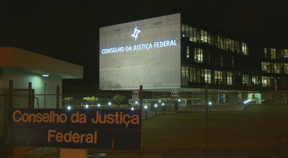 Conselho da Justiça Federal. — Foto: Reprodução/GloboNews