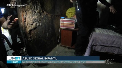 Polícia Civil do TO apreende adolescente na Bahia por abuso sexual; entenda