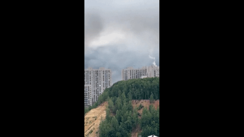 VÍDEO mostra momento em que drone atinge prédio residencial em Moscou