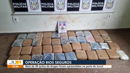 Mais de 40 quilos de drogas são apreendidos no porto de Juruti, oeste do Pará