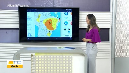 Tocantins tem dois alertas de baixa umidade nesta quarta-feira (19)
