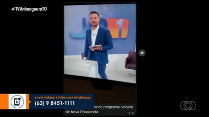 Telespectadores enviam mensagem ao telejornal