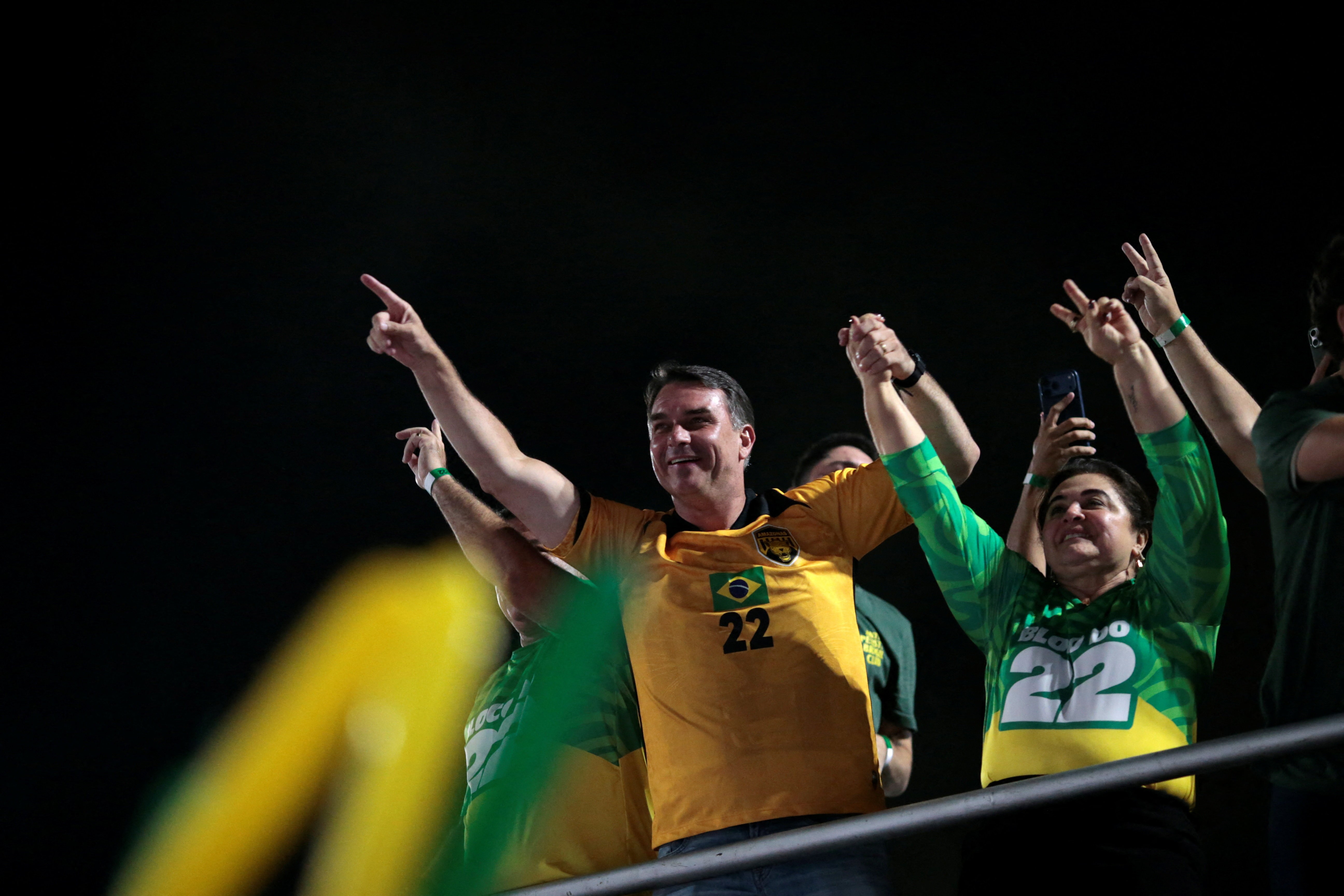 Flávio Bolsonaro reúne influenciadores em SP, e Marçal orienta evitar críticas a Lula e defende 'vender o medo'