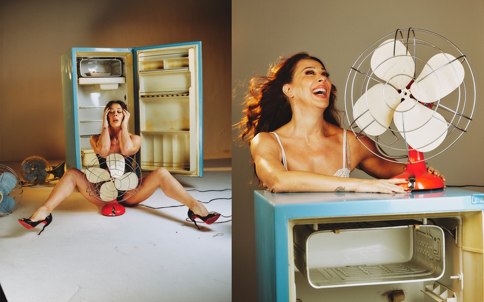 Claudia Raia em "Cenas da Menopausa" — Foto: Divulgação