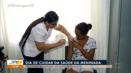 Araguaína realiza mutirão de vacinação em escolas