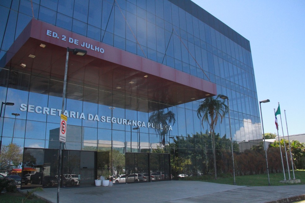 Divulgação dos dados aconteceu em uma coletiva, no Centro de Operações e Inteligência (COI) da SSP — Foto: Vitor Barreto/Ascom SSP-BA