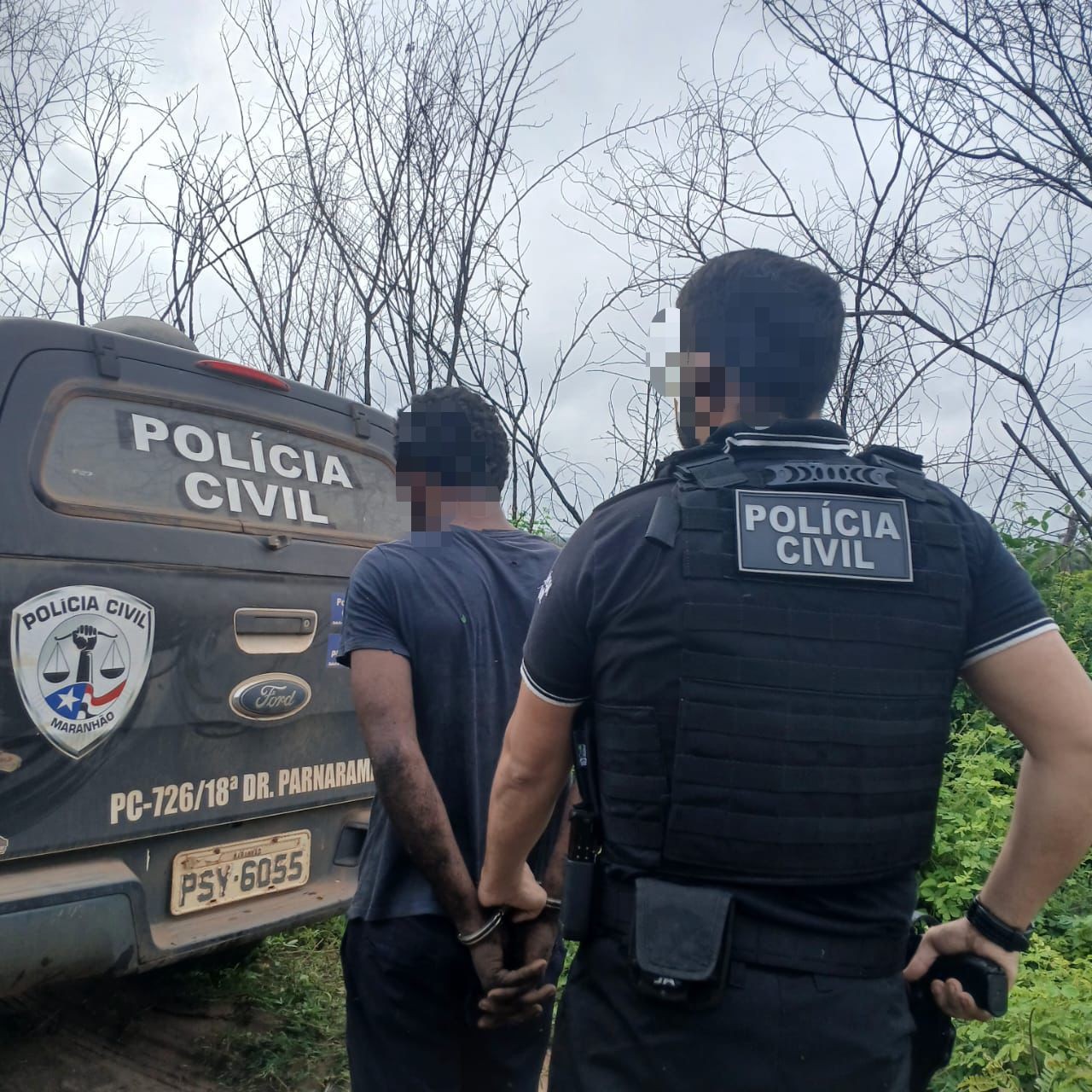 Homem é preso suspeito de estuprar criança de 3 anos no MA; pai da vítima flagrou o crime