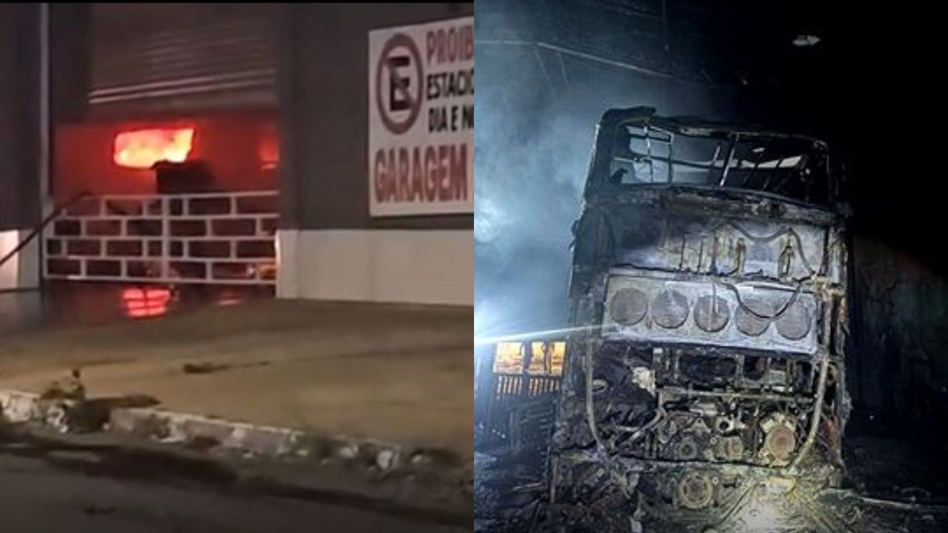 Galpão de cantores sertanejos pega fogo, em Goiânia