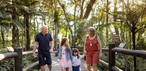Conexão com a natureza no Parque Unipraias — Foto: Divulgação/Parque Unipraias