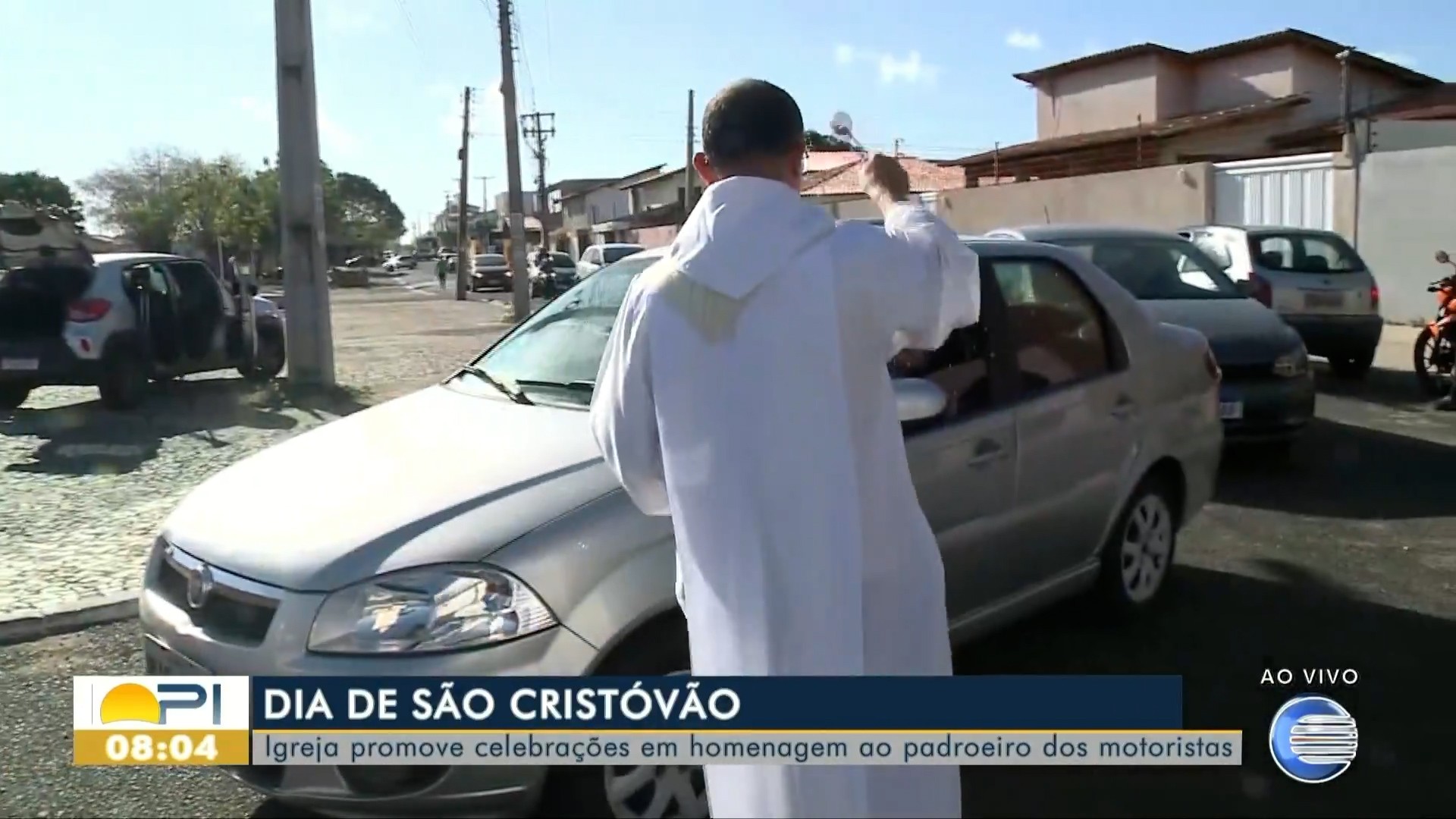 Motoristas recebem bênção especial em celebração a São Cristóvão na Zona Leste de Teresina