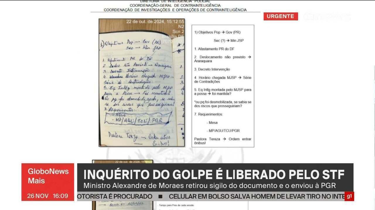 PGR opina ao STF contra pedido de liberdade do general Mário Fernandes, preso por trama golpista