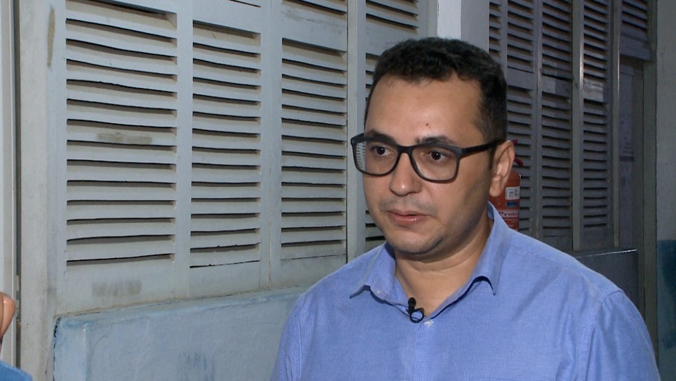 Francivaldo Dias, secret�rio de Administra��o de Patos � Foto: TV Cabo Branco/Reprodu��o