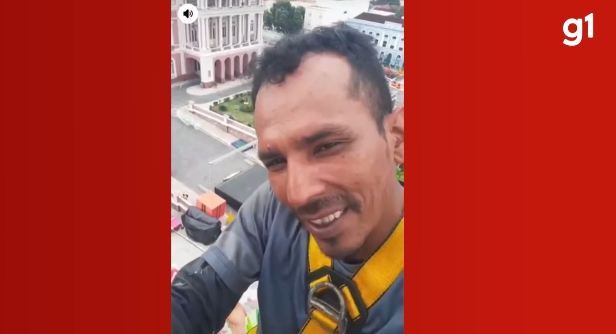 Trabalhador morto em acidente com guindaste gravou vídeo de montagem de Natal no mesmo local há 3 anos