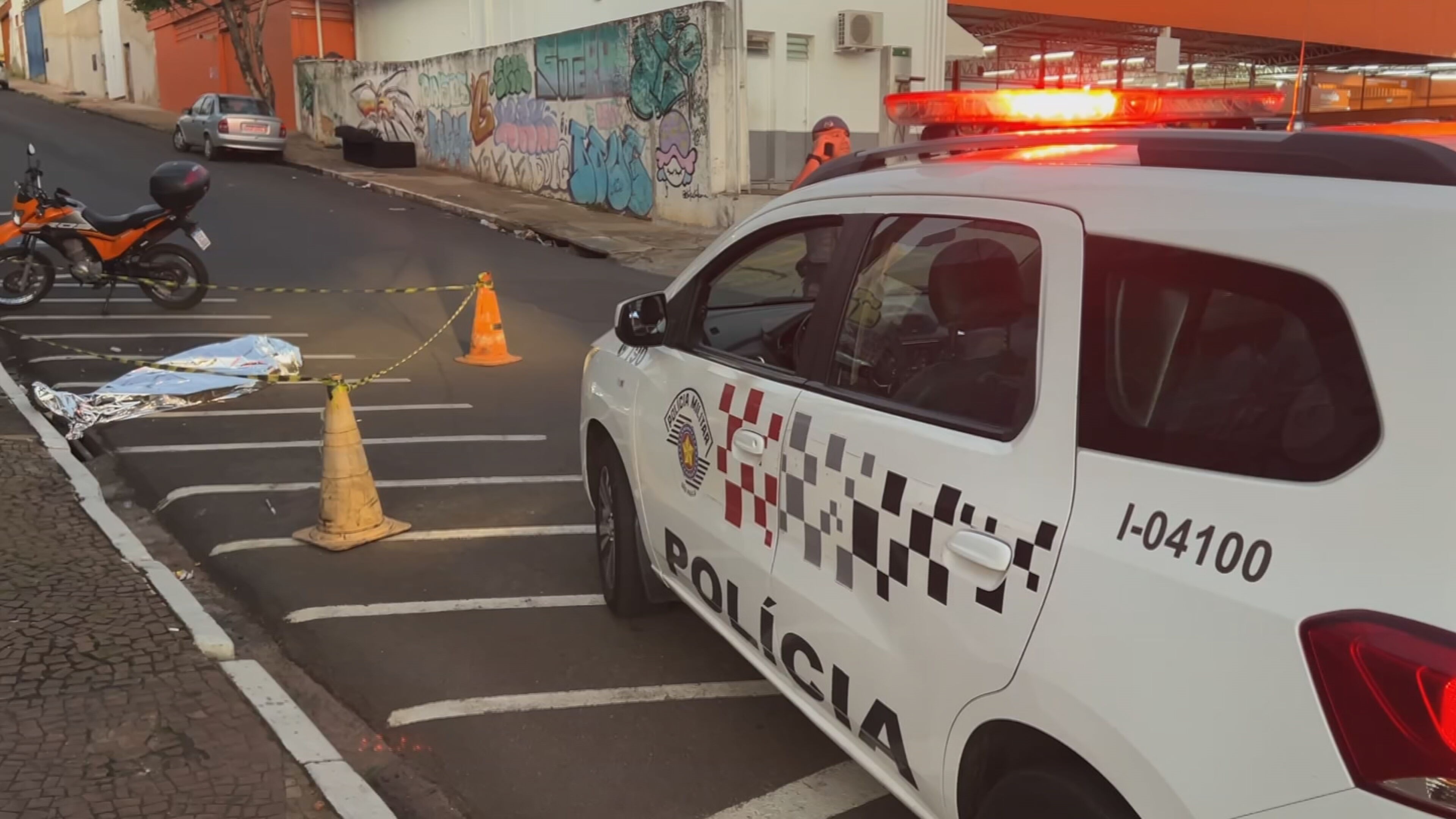 Homem em situação de rua é morto a facadas em Bauru; suspeito é preso