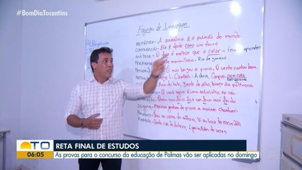 Provas do concurso da educação de Palmas serão aplicadas neste domingo (1°)