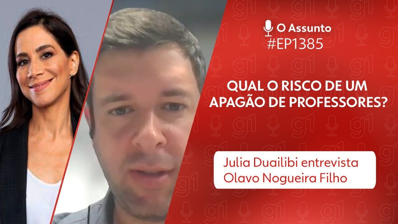 O Assunto #1385: O risco de um apagão de professores no Brasil