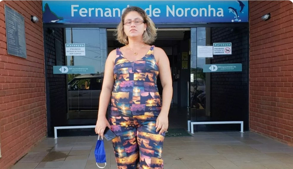 Alyne Dias Luna foi uma das gestantes transferidas — Foto: Ana Clara Marinho/TV Globo