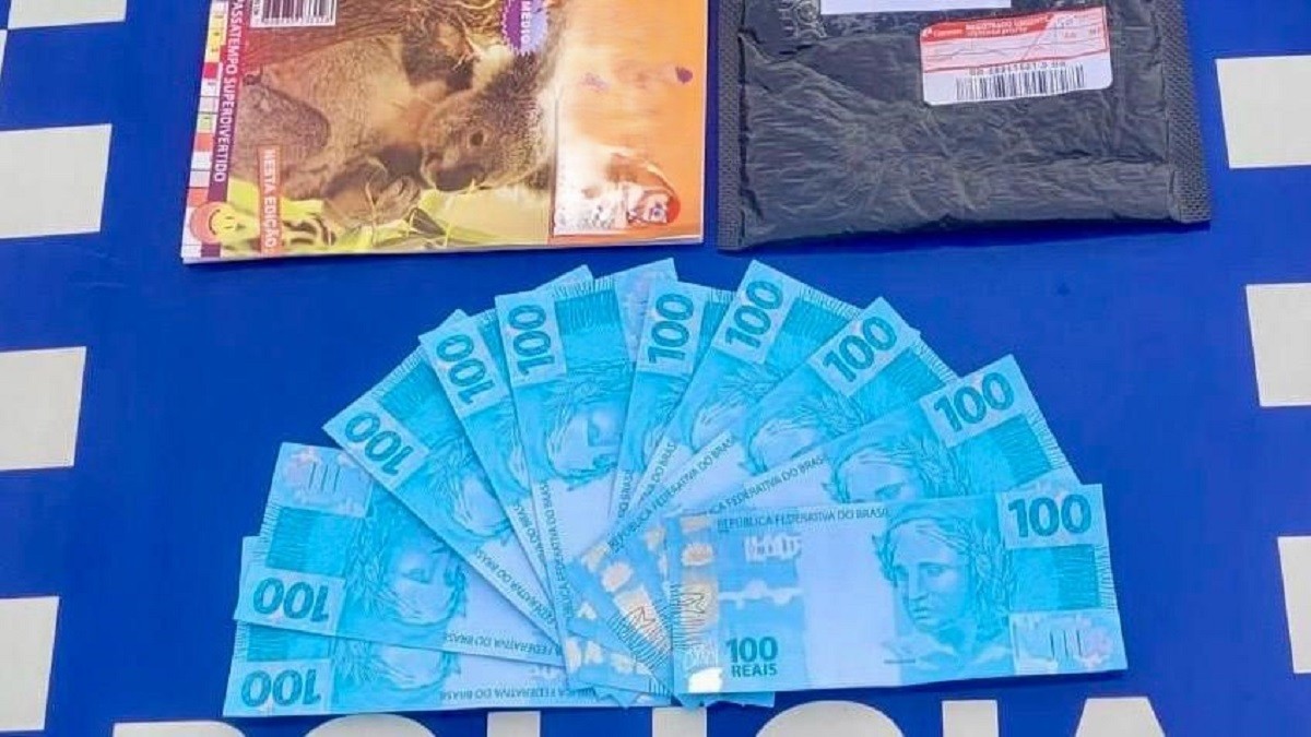 Adolescente de 17 anos é flagrado ao receber encomenda com R$ 1 mil em dinheiro falso nos Correios