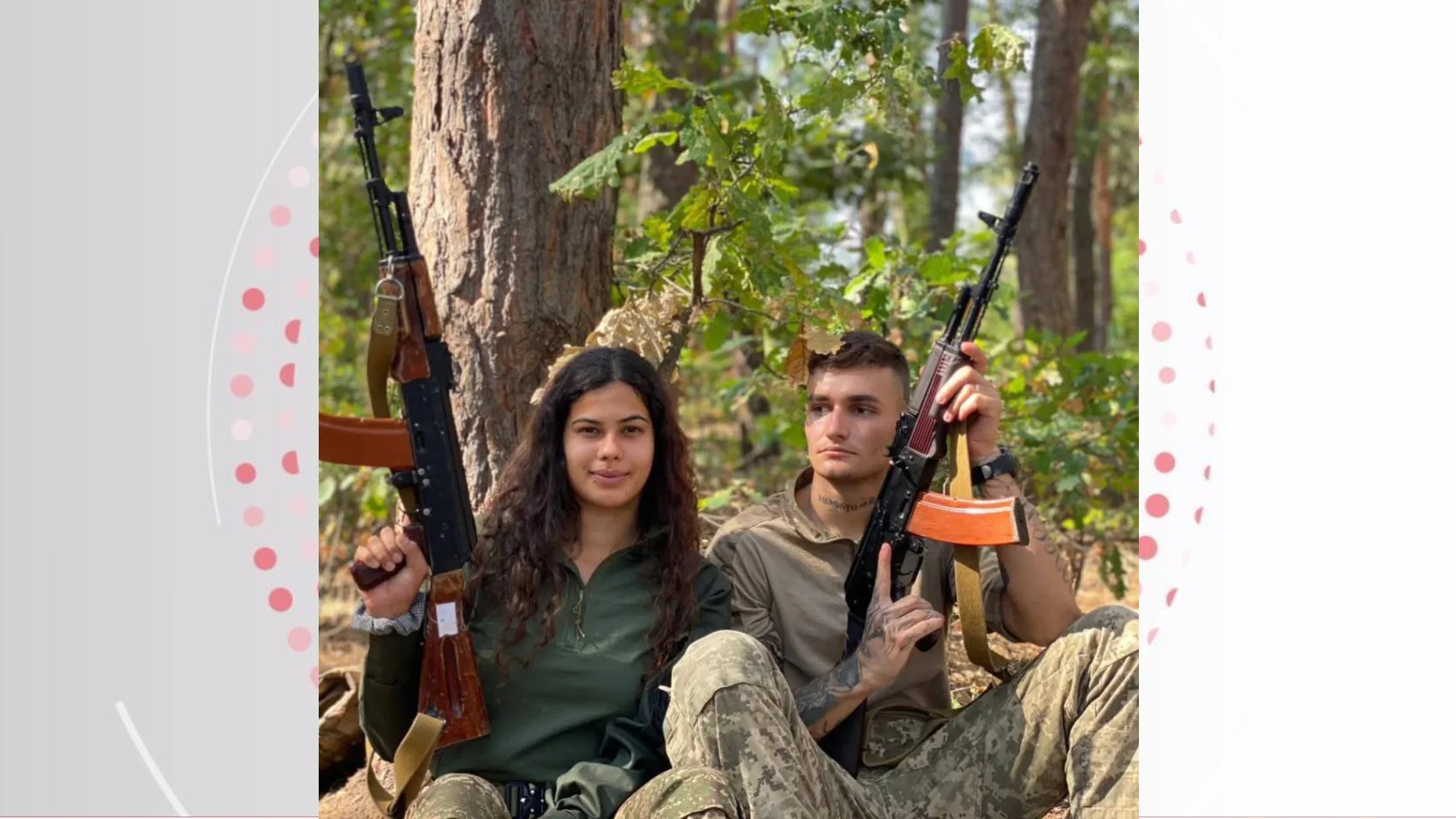 Jovens paranaenses se conhecem como voluntários na guerra da Ucrânia, começam a namorar e retornam ao Brasil para ter o primeiro filho