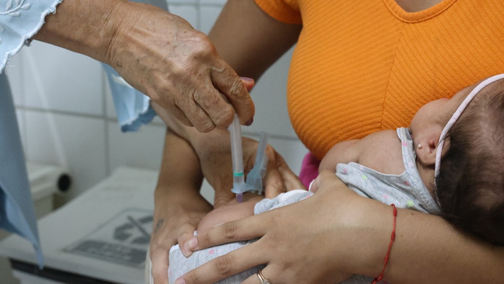 Vacina contra pneumonia e meningite está disponível nos postos de saúde de Fortaleza (CE) — Foto: Prefeitura de Fortaleza
