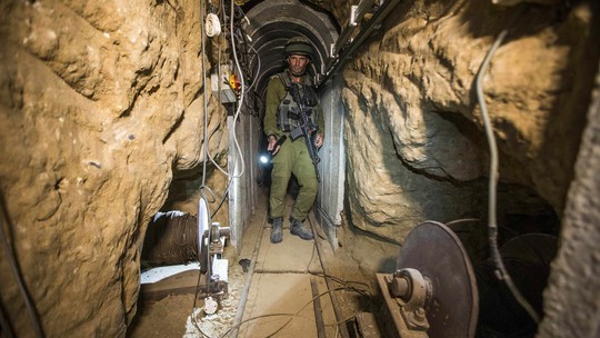 Israel planeja inundar túneis do Hamas com água do mar - Foto: (Jack Guez/Reuters)