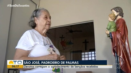 Fiéis católicos agradecem bênçãos de São José, padroeiro de Palmas