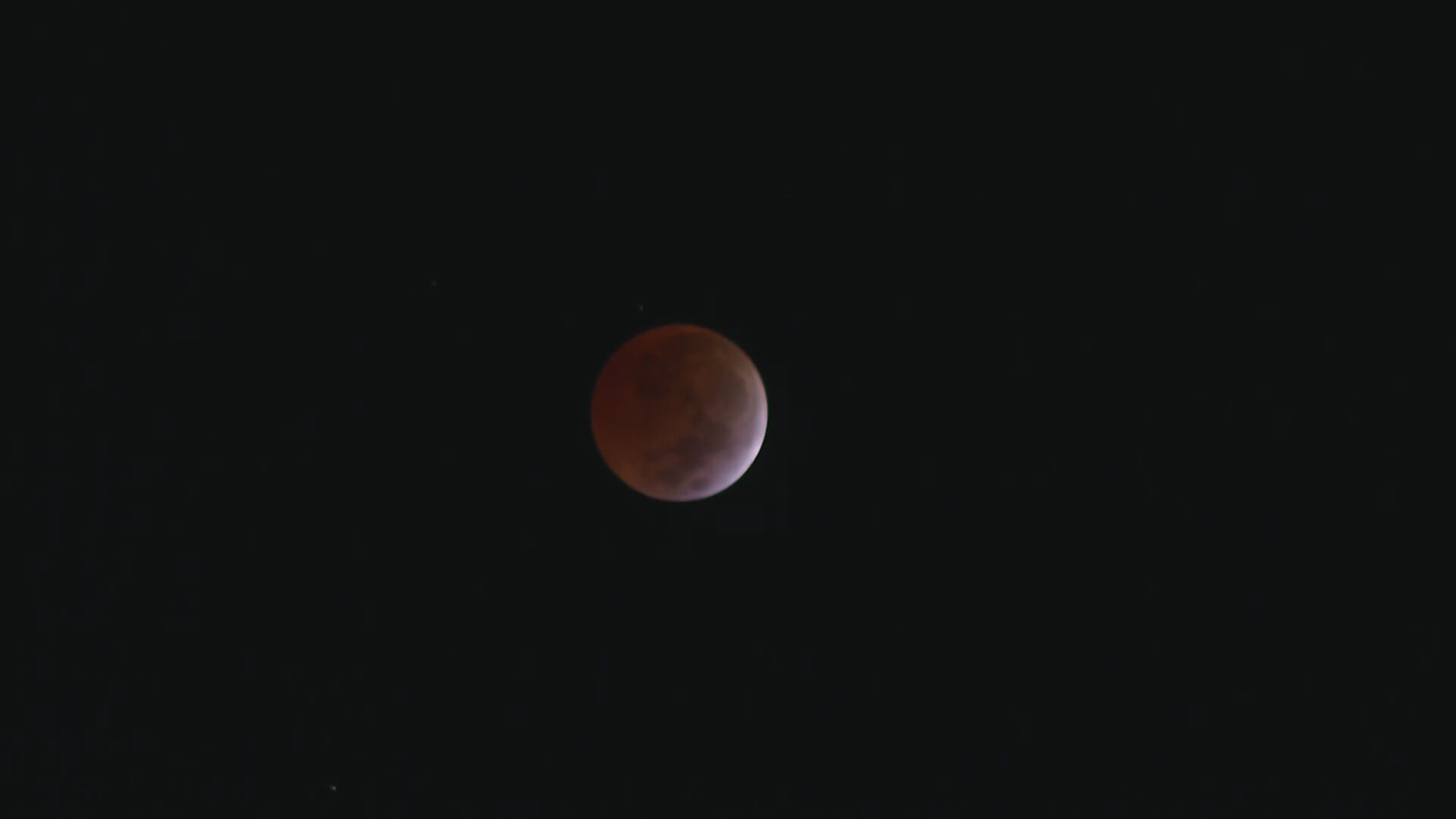 Observação do eclipse total da Lua reuniu entusiastas em Belo Horizonte; veja fotos