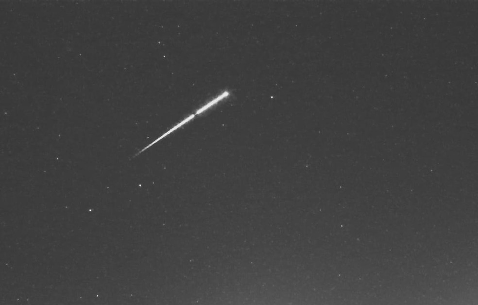 Chuva de meteoros vista em 2023 � Foto: Pronjeto Exoss