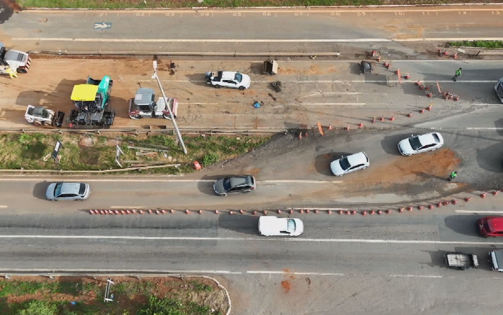 Trechos em obras na GO-060 têm um acidente por dia entre Trindade e Goiânia, diz polícia