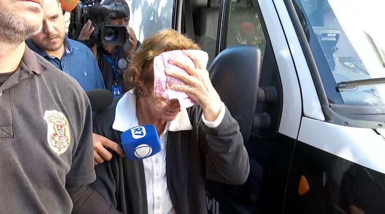 Sogra suspeita de envolvimento no suposto envenenamento de professora fala pela 1ª vez após prisão em SP: 'Não tenho culpa de nada'