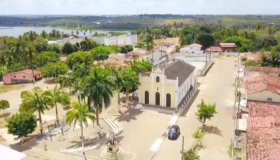 Igreja na cidade de Extremoz — Foto: Reprodução/Prefeitura de Extremoz/Divulgação