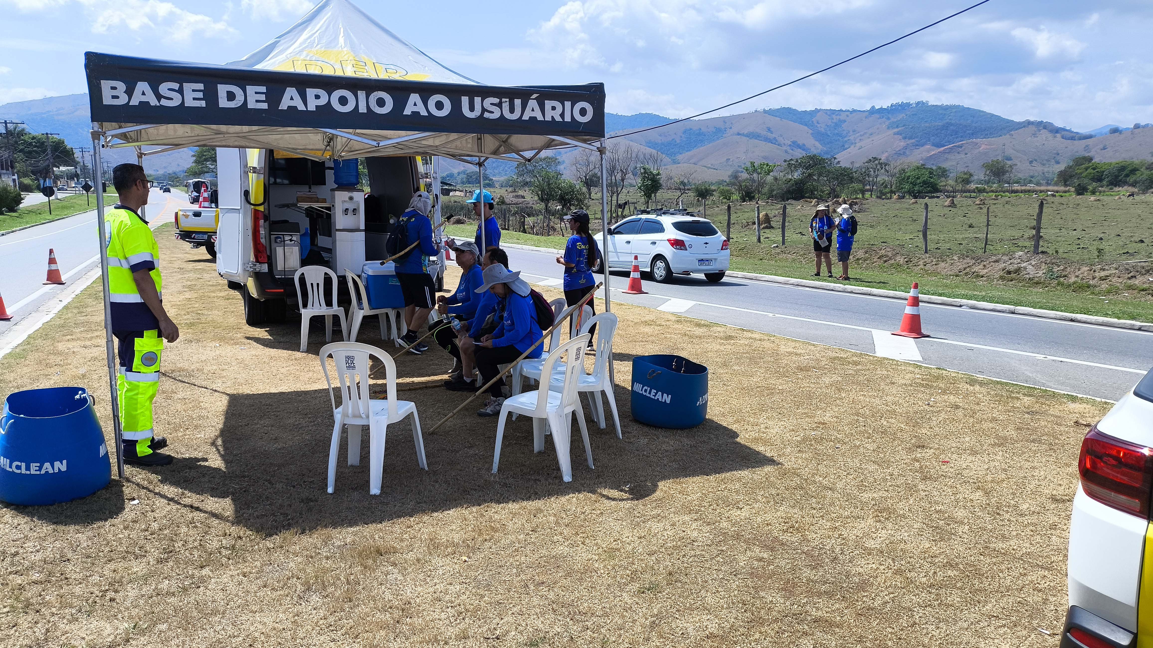 DER inicia operação voltada à segurança de romeiros em estradas estaduais no Vale e região